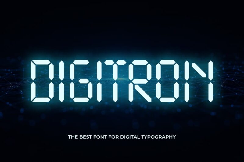 Digitron Font