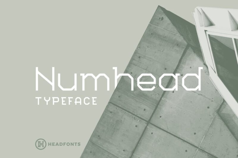 Numhead Typeface