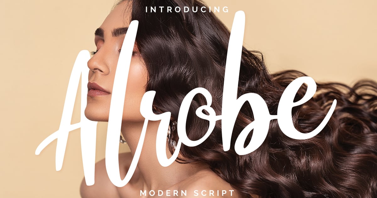 Alrobe Modern Script