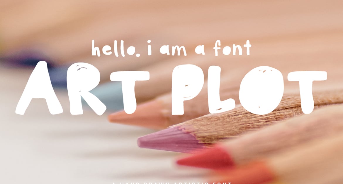 Art Plot Bold Hand Drawn Font