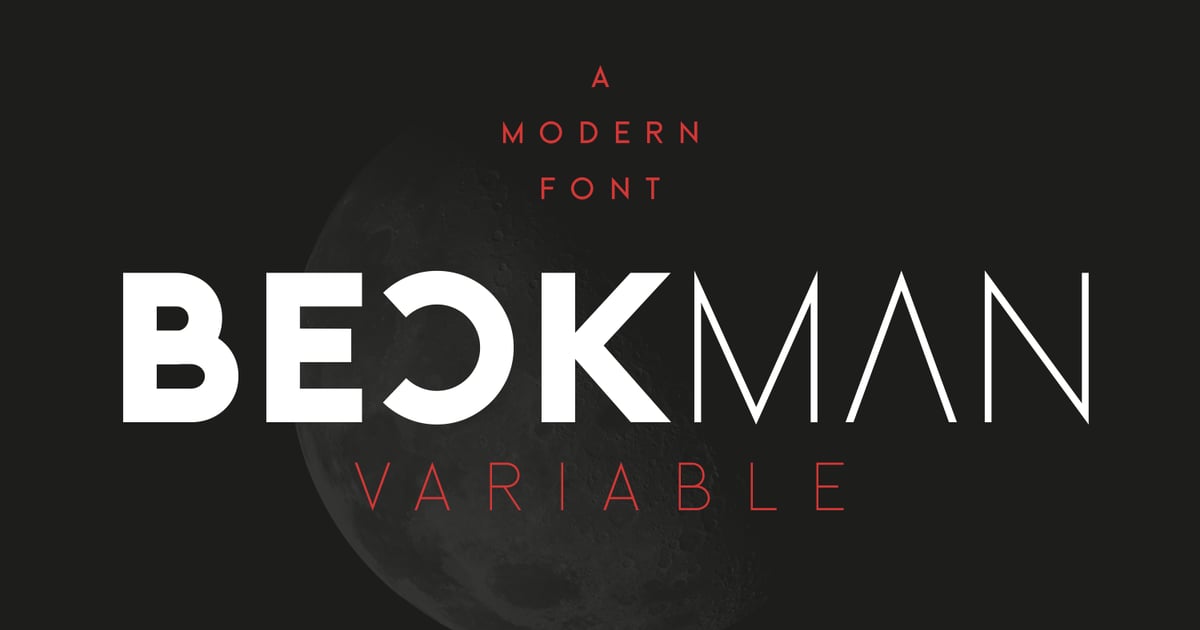 Beckman Variable Font