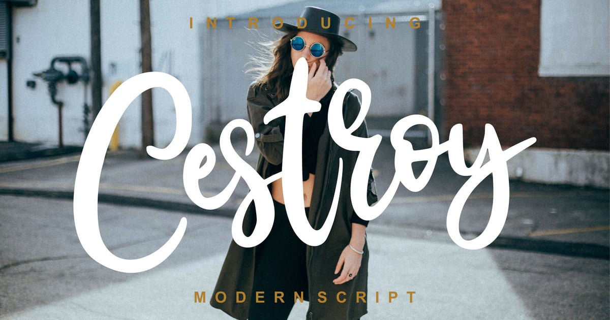 Cestroy Modern Script