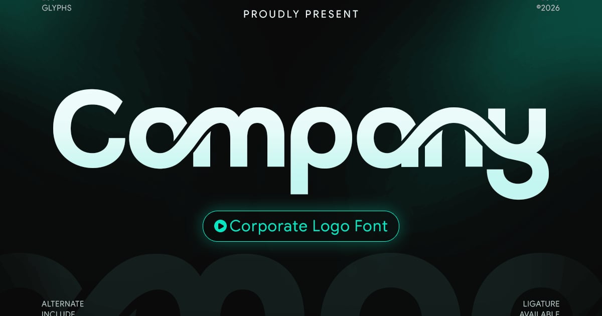 Company - Corporate Logo Font