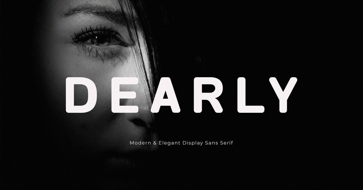 Dearly - Modern Sans Serif