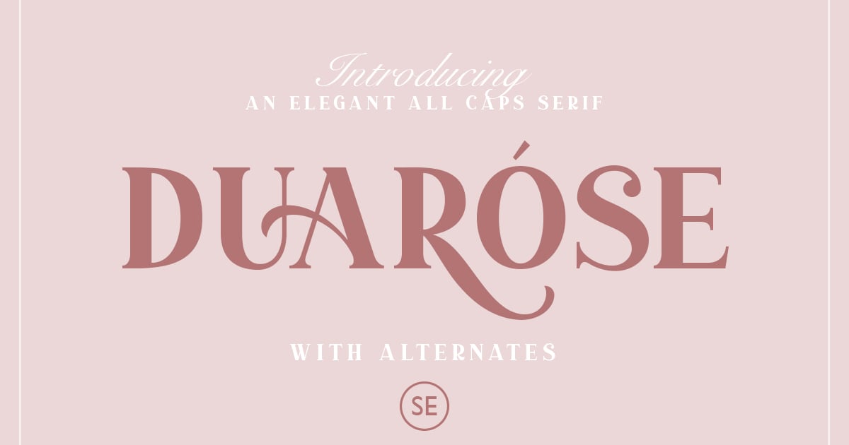 Duarose - An Elegant Serif