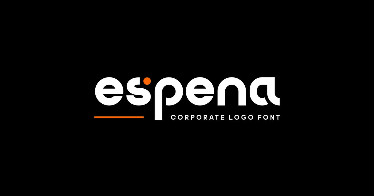 Espena - Corporate Logo Font