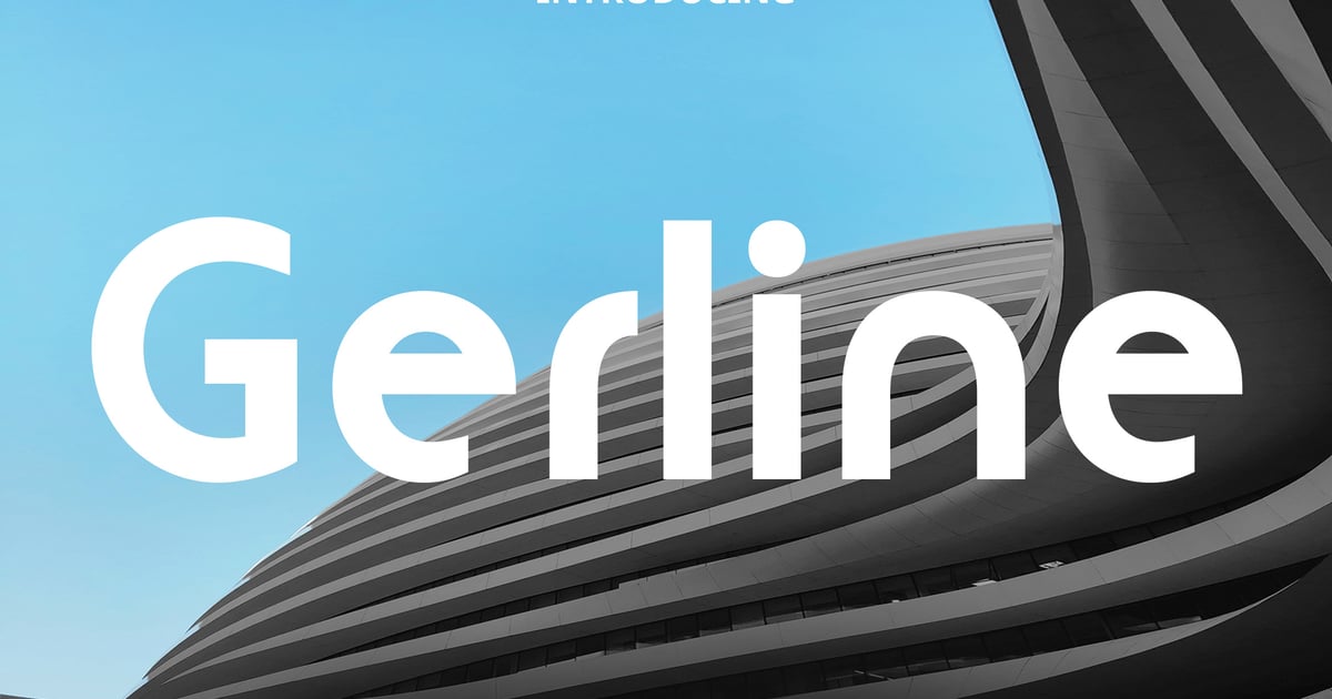 Gerline – Contemporary Sans