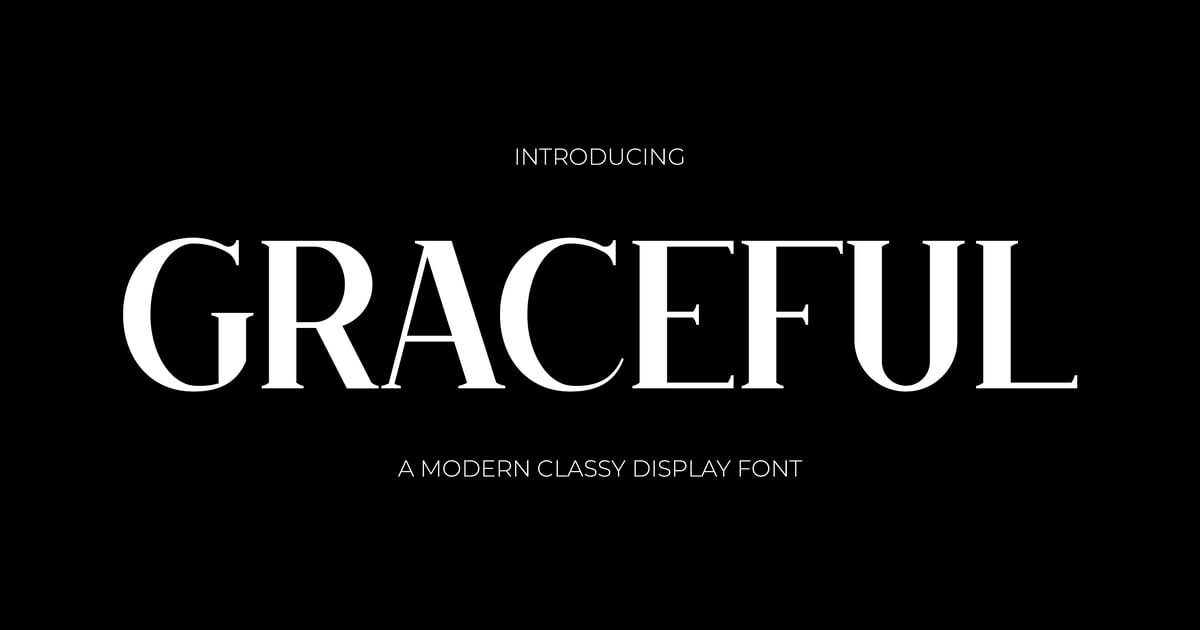 Graceful - Classic Elegance Serif Font