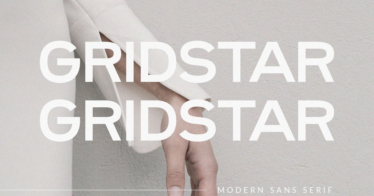 Gridstar – Modern Sans Serif