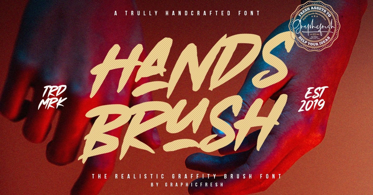 Hands Brush - Strong Urban Brush