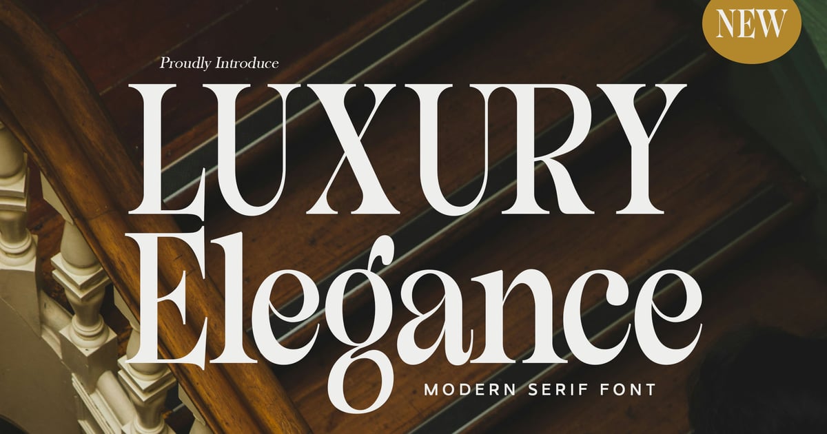 Luxury Elegance - Modern Serif