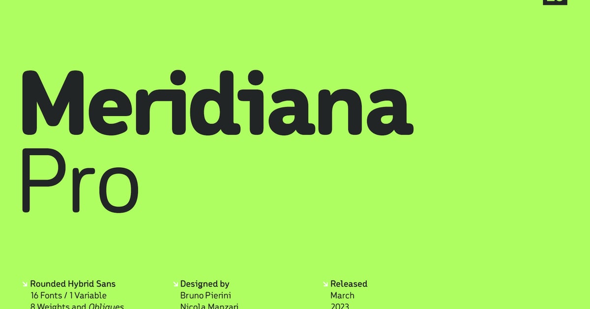 Meridiana Pro