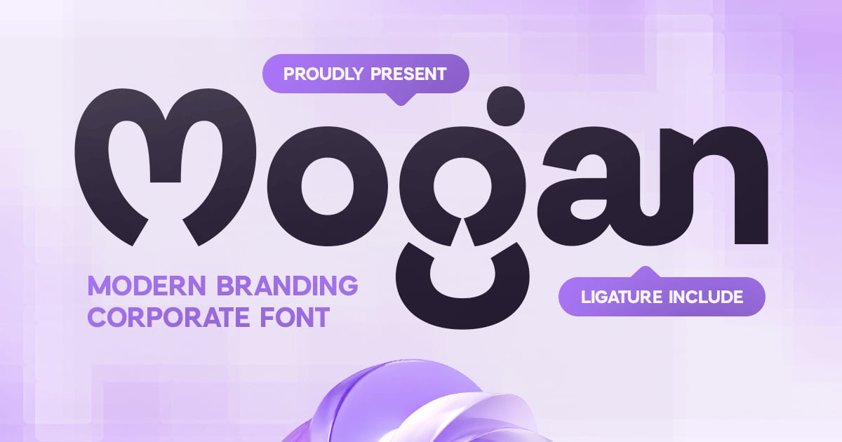 Mogan - Modern Branding Corporate Font