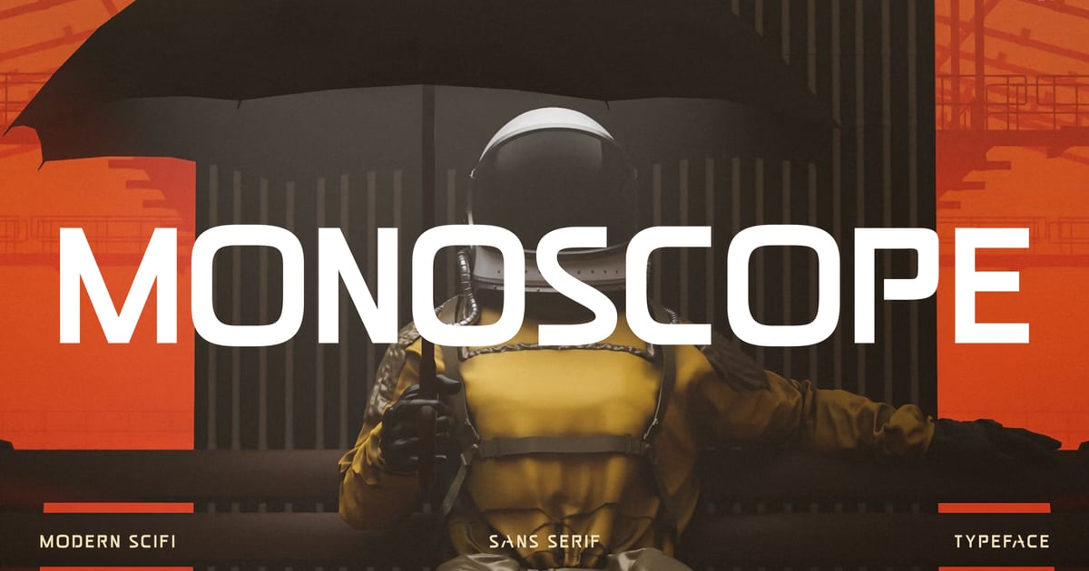 Monoscope Futuristic Modern Sans Serif