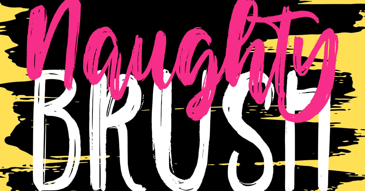 Naughty - Script brush
