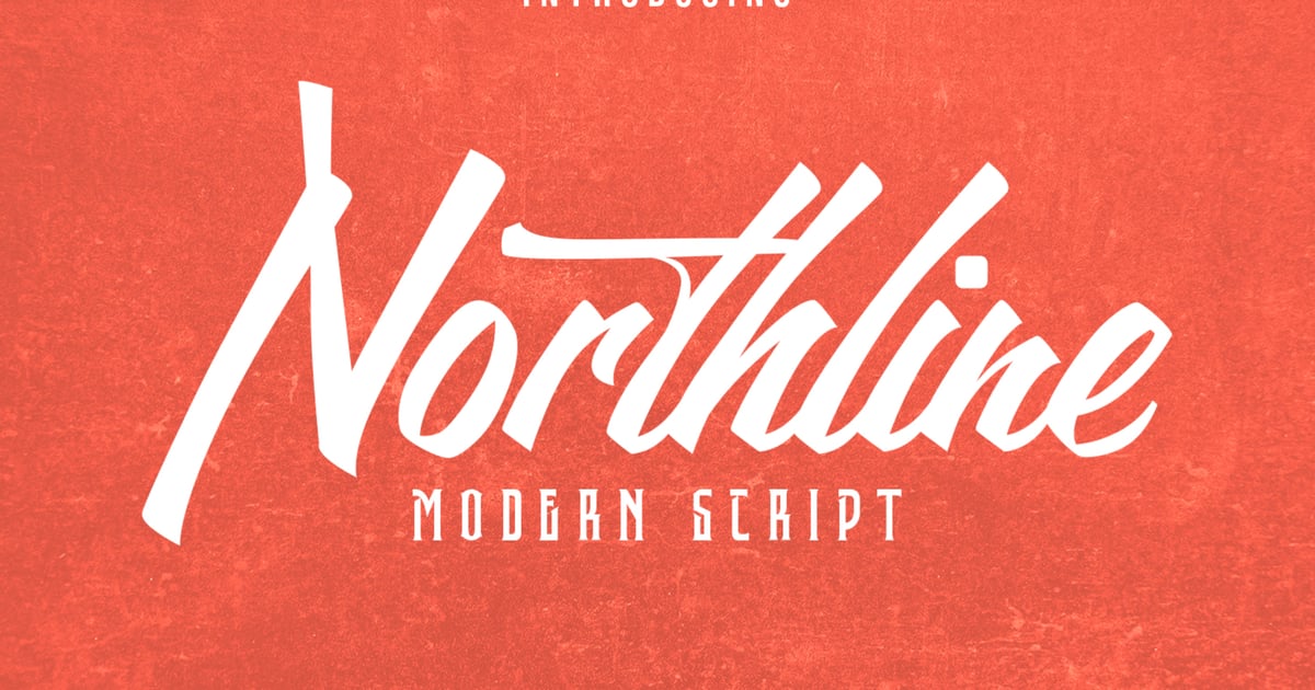 Northline Modern Script Font