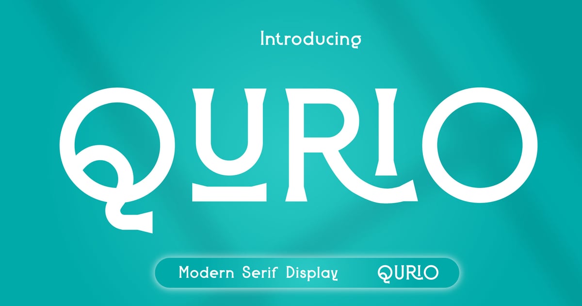 Qurio Modern Serif Display