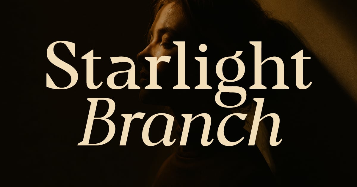 Starlight Branch – Elegant Editorial Serif Font