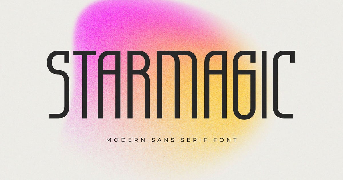 Starmagic – Modern Sans Serif