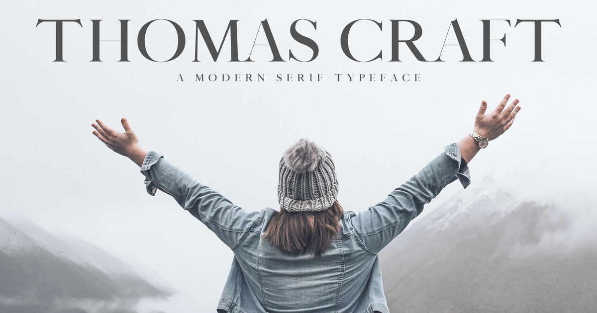 Thomas Craft A Modern Serif Typeface