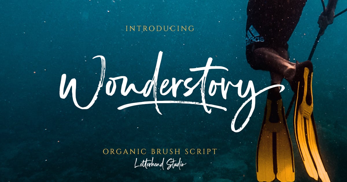 Wonderstory - Brush Script